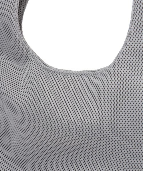 LAKOLE(ラコレ)の「メッシュギャザートートバッグ(バッグ・オフ11/ライトグレー12/ブラック19・F)」の15枚目の写真