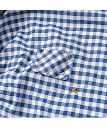 45R（フォーティファイブアール）の「薄オックスギンガムのフリルM