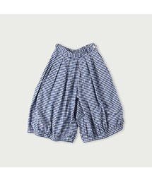 美品　45R ブルマパンツ　赤白ギンガムチェック 赤白 ギンガムチェック コットン かぼちゃパンツ 60 70 夏