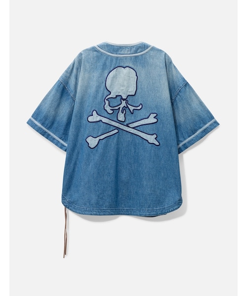 mastermind JAPAN マスターマインド　レア　デニム　シャツ mastermind JAPAN（マスターマインド）の「Baseball Denim Shirt