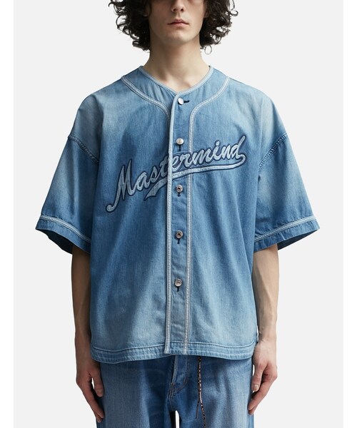 mastermind JAPAN（マスターマインド）の「Baseball Denim Shirt