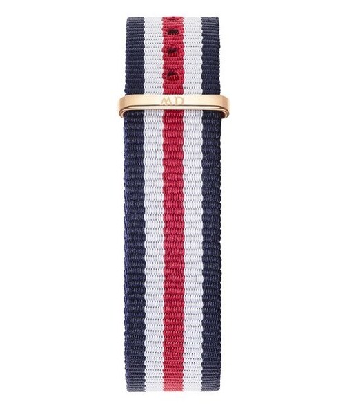 Daniel Wellington(ダニエルウェリントン)の「Daniel Wellington 'Classic Canterbury' NATO Strap Watch, 36mm(アナログ腕時計・レディース・Blue/ White/ Red/ Rose Gold)」の3枚目の写真