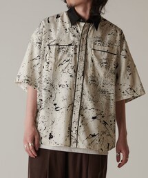 Lui's（ルイス）の「【Neucon / ニューコン】24SS スプラッシュパイピングシャツ（トップス・メンズ）」