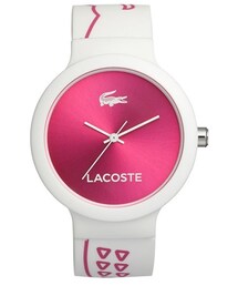 LACOSTE | Lacoste 'Goa' Patterned Silicone Strap Watch, 40mm(アナログ腕時計)