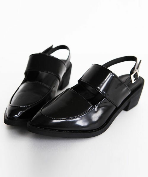 DHOLIC（ディーホリック）の「ストラップローヒールシューズ（その他シューズ・レディース・ブラックA/ブラックB/ブラックC・230/235/240/245/250）」の2枚目の写真