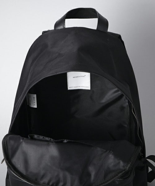 MEMENTISM（メメントイズム）の「STAR.P レザー×ナイロン ショルダースタッズバックパック（バックパック/リュック・メンズ・ブラック/カモフラージュ/アニマル・FREE）」の12枚目の写真