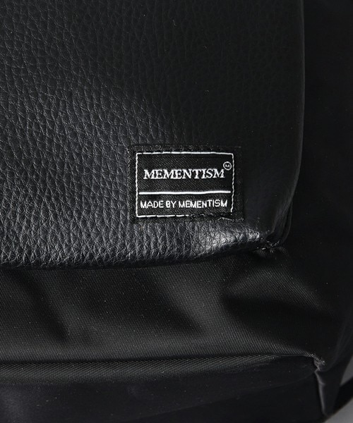 MEMENTISM（メメントイズム）の「STAR.P レザー×ナイロン ショルダースタッズバックパック（バックパック/リュック・メンズ・ブラック/カモフラージュ/アニマル・FREE）」の10枚目の写真