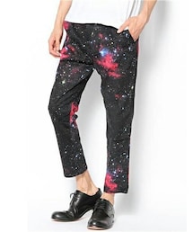 PUBLIC EYES | PE-47 スペースグラフィッククロップドパンツ(その他パンツ)