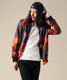 PUBLIC EYES | PE-50 スペースグラフィックブルゾン PUBLICEYES(ブルゾン)