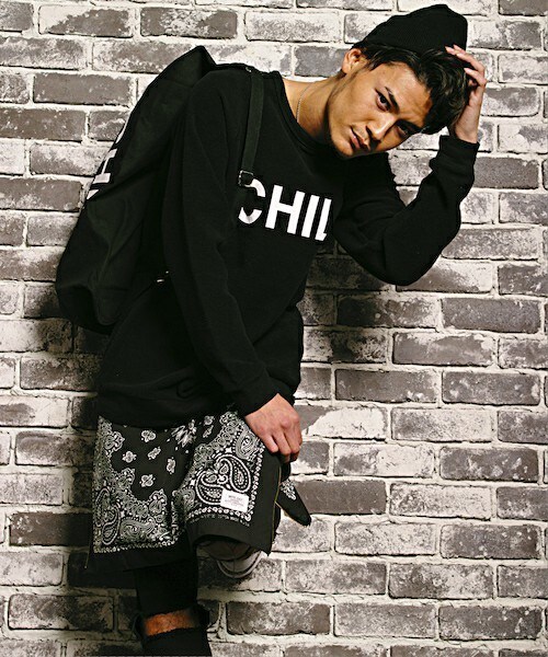 MEMENTISM（メメントイズム）の「バンダナスカート MD13AW-GD01（スカート・メンズ・ホワイト/ブラック/サックスブルー/ネイビー/レッド・FREE）」の11枚目の写真