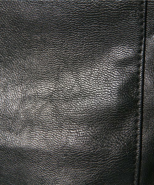 MEMENTISM（メメントイズム）の「UR-05 PUレザーパーカー　レザーライダースジャケット レザージャケット（ライダースジャケット・メンズ・ブラック/ネイビー・SMALL/MEDIUM/LARGE）」の12枚目の写真