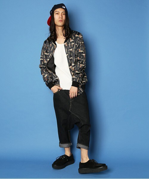 リバティアイランド　勝負服　リバーシブルブルゾン PUBLIC EYES（パブリックアイズ）の「LEJ-069 グラフィック