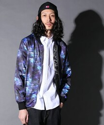 PUBLIC EYES | PE-59 グラフィックブルゾン PUBLIC EYES(ブルゾン)