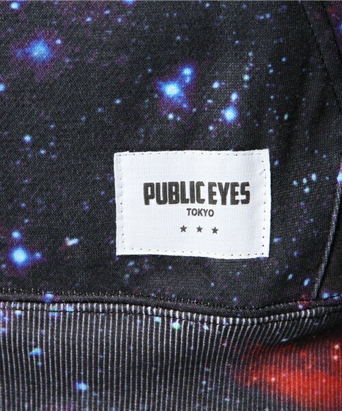 PUBLIC EYES（パブリックアイズ）の「PE-63 グラフィックパーカー PUBLIC EYES（パーカー・メンズ・ブラック・SMALL/MEDIUM）」の11枚目の写真