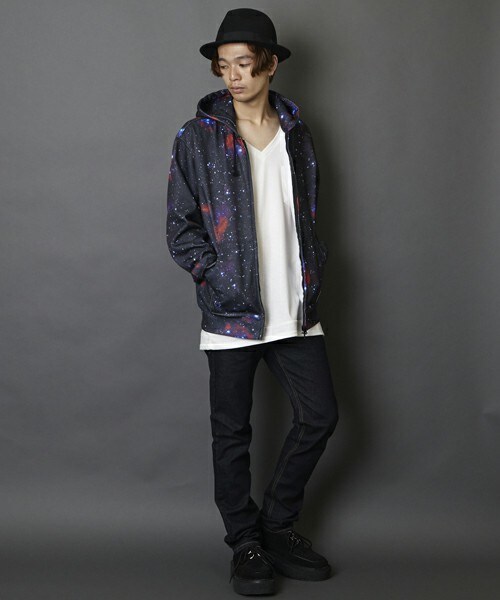 PUBLIC EYES（パブリックアイズ）の「PE-63 グラフィックパーカー PUBLIC EYES（パーカー・メンズ・ブラック・SMALL/MEDIUM）」の14枚目の写真