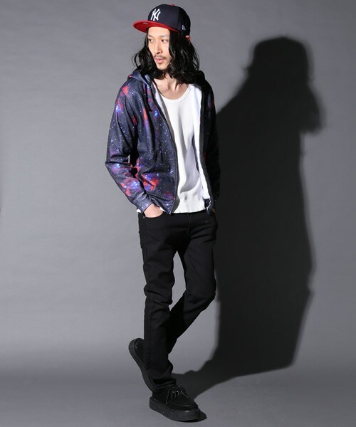 PUBLIC EYES（パブリックアイズ）の「PE-63 グラフィックパーカー PUBLIC EYES（パーカー・メンズ・ブラック・SMALL/MEDIUM）」の7枚目の写真