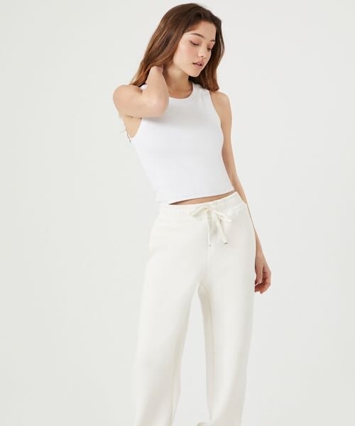 FOREVER 21（フォーエバー トゥエンティーワン）の「スウェットジョガーパンツ（その他・ブラウン18/ベージュ50・S/M）」の9枚目の写真