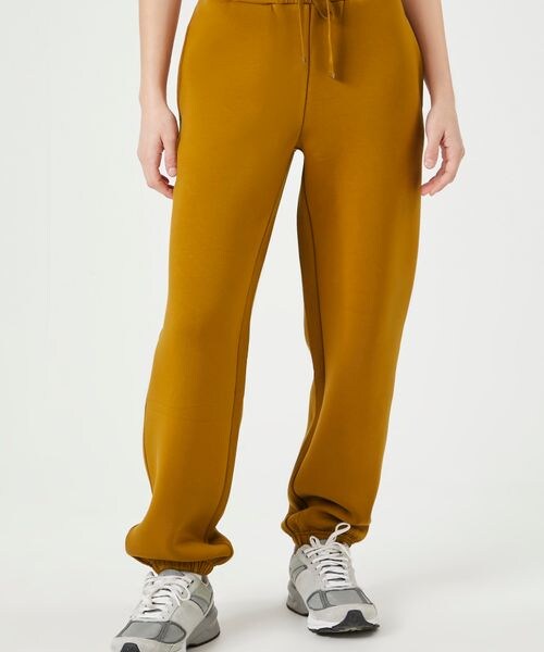 FOREVER 21（フォーエバー トゥエンティーワン）の「スウェットジョガーパンツ（その他・ブラウン18/ベージュ50・S/M）」の5枚目の写真