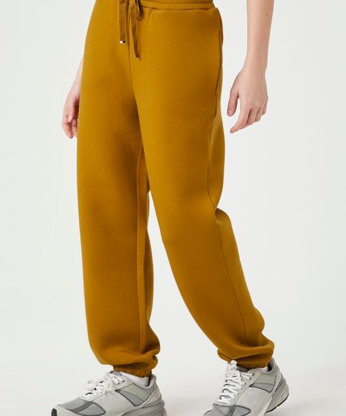 FOREVER 21（フォーエバー トゥエンティーワン）の「スウェットジョガーパンツ（その他・ブラウン18/ベージュ50・S/M）」の6枚目の写真