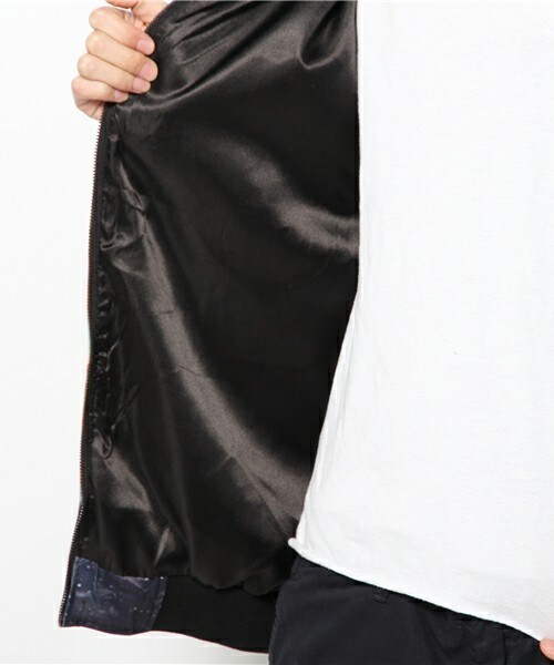 PUBLIC EYES(パブリックアイズ)の「PE-66 スペースグラフィックブルゾン(ブルゾン・メンズ・ブルー・SMALL/MEDIUM)」の8枚目の写真