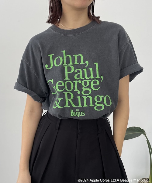 【新品タグ付】BEATLES HELP T CAPRICIEUX LE'MAGE GOOD ROCK SPEED〉BEATLES HELP Tシャツ(CAPRICIEUX LE'MAGE