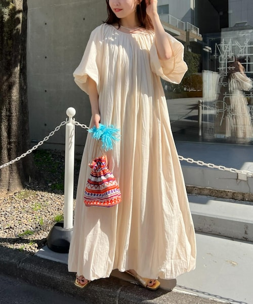 bibiy. セレナバルーンワンピース CIAOPANIC TYPY（チャオパニックティピー）の「【india】2WAYカフタン