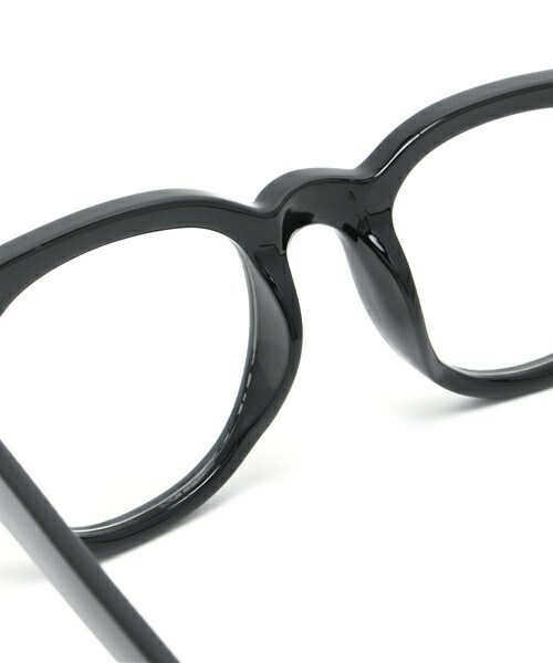 MEMENTISM(メメントイズム)の「ME-03W ウェリントンメガネ 眼鏡 黒ぶちメガネ 黒ブチメガネ(メガネ・レディース・ブラック/ブラウン・FREE)」の8枚目の写真