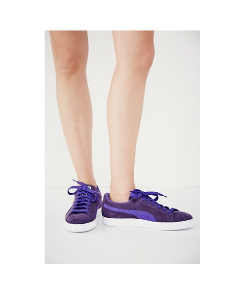 PUMA（プーマ）の「Puma Suede Classic Sneaker（スニーカー・レディース・Black・9/6.5/6/7.5/10/7/8.5/8）」の7枚目の写真