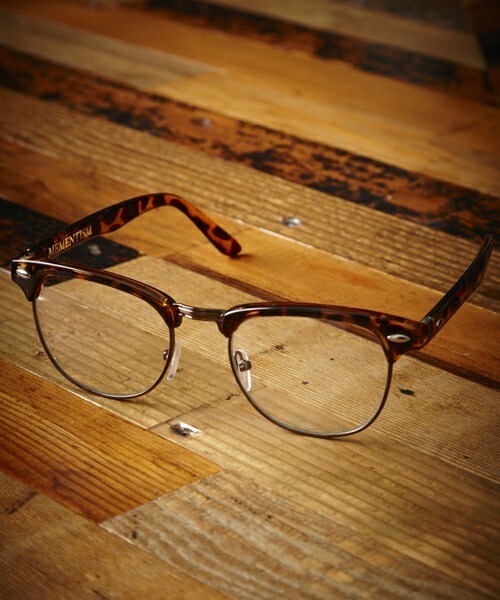 MEMENTISM（メメントイズム）の「ME-09W ブロウタイプメガネ　眼鏡 伊達メガネ だて眼鏡（メガネ・レディース・ブラック/ブラウン・FREE）」の9枚目の写真