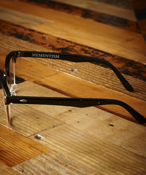 MEMENTISM（メメントイズム）の「ME-09W ブロウタイプメガネ　眼鏡 伊達メガネ だて眼鏡（メガネ・レディース・ブラック/ブラウン・FREE）」の5枚目の写真