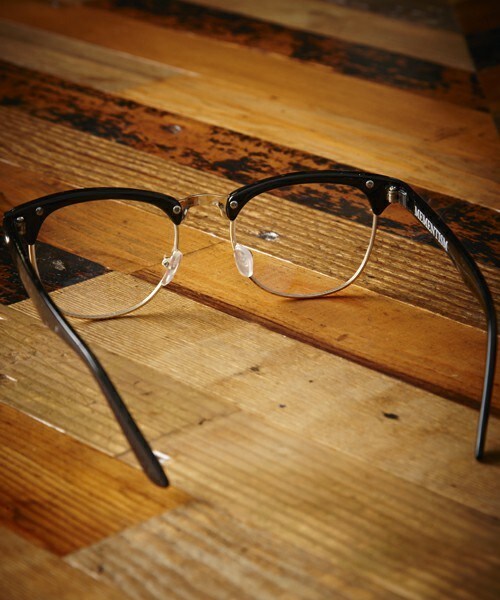 MEMENTISM（メメントイズム）の「ME-09W ブロウタイプメガネ　眼鏡 伊達メガネ だて眼鏡（メガネ・レディース・ブラック/ブラウン・FREE）」の6枚目の写真