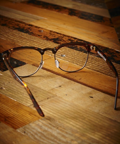 MEMENTISM（メメントイズム）の「ME-09W ブロウタイプメガネ　眼鏡 伊達メガネ だて眼鏡（メガネ・レディース・ブラック/ブラウン・FREE）」の13枚目の写真