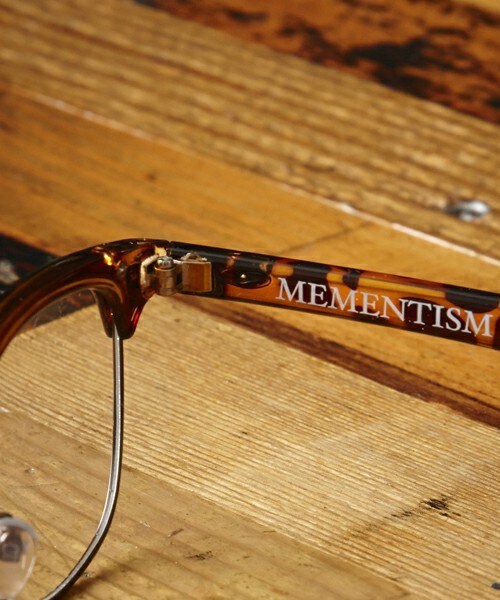 MEMENTISM（メメントイズム）の「ME-09W ブロウタイプメガネ　眼鏡 伊達メガネ だて眼鏡（メガネ・レディース・ブラック/ブラウン・FREE）」の15枚目の写真