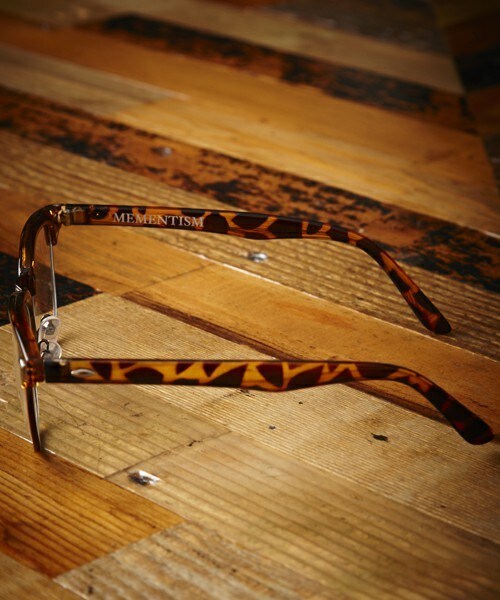 MEMENTISM（メメントイズム）の「ME-09W ブロウタイプメガネ　眼鏡 伊達メガネ だて眼鏡（メガネ・レディース・ブラック/ブラウン・FREE）」の11枚目の写真