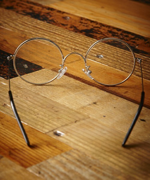 MEMENTISM（メメントイズム）の「ME-10W 丸めがね　丸眼鏡 伊達メガネ だて眼鏡（メガネ・レディース・シルバー・FREE）」の5枚目の写真