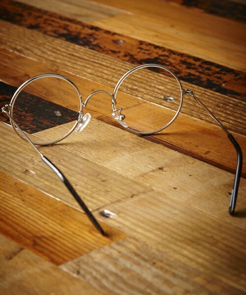MEMENTISM（メメントイズム）の「ME-10W 丸めがね　丸眼鏡 伊達メガネ だて眼鏡（メガネ・レディース・シルバー・FREE）」の6枚目の写真