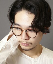 MEMENTISM | ME-13 コンビネーションフレームメガネ　眼鏡 伊達眼鏡 だてメガネ(メガネ)