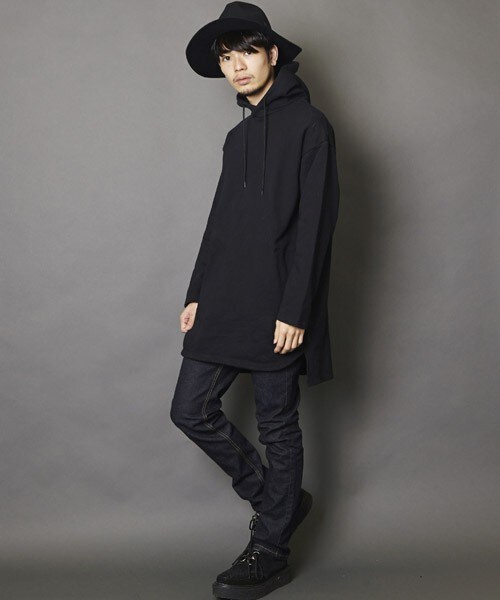 unrelaxing(アンリラクシング)の「UR-96 オーバーサイズプルオーバーパーカー(パーカー・メンズ・ホワイト/ブラック/グレー・SMALL/MEDIUM)」の19枚目の写真