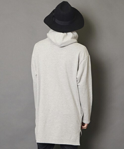 unrelaxing(アンリラクシング)の「UR-96 オーバーサイズプルオーバーパーカー(パーカー・メンズ・ホワイト/ブラック/グレー・SMALL/MEDIUM)」の16枚目の写真