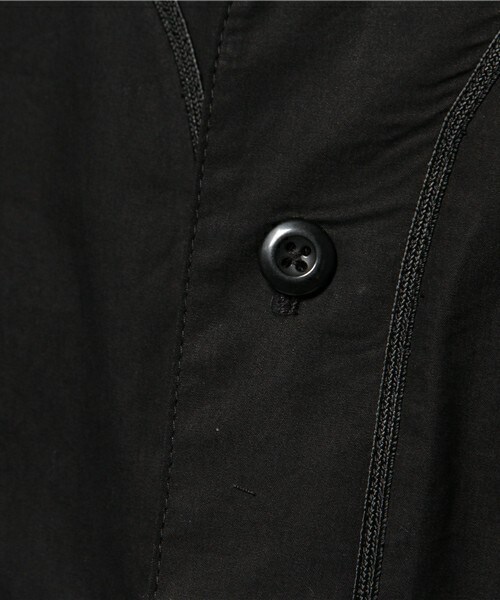 unrelaxing（アンリラクシング）の「UR-122 ロングベースボールシャツ ロング丈 ロングシャツ（シャツ/ブラウス・メンズ・ブラック・SMALL/MEDIUM）」の16枚目の写真