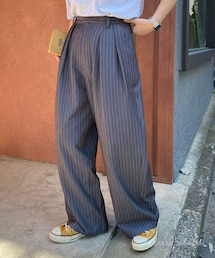 CIAOPANIC TYPY | 【UNISEX】タックボリュームワイドスラックス(パンツ)