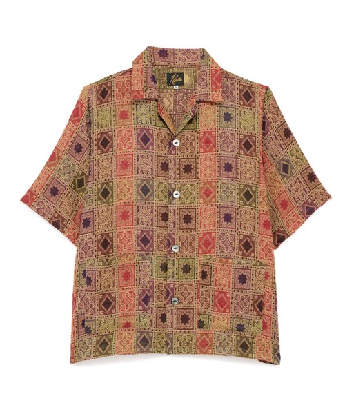 トップス Needles Cabana Shirt - Poly India Jq. Needles（ニードルス）の「Cabana Shirt - Poly India Jq（）」 - WEAR