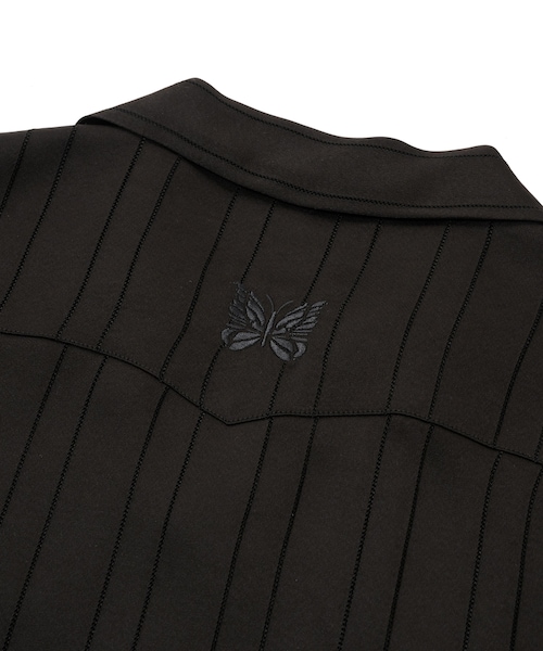 Needles（ニードルス）の「S/S Cowboy One-Up Shirt - TA/CU/PE Georgette（トップス・メンズ・BLACK/01/BEIGE/27/BLUE/73・S/M/L）」の6枚目の写真