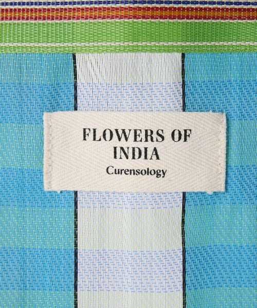 新品未使用タグ付　カレンソロジー　FLOWER OF INDIA トート バッグ Curensology（カレンソロジー）の「FLOWER OF INDIA BAG