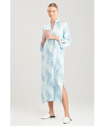 Josie Natori | Misty Leopard Caftan