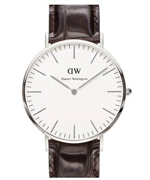 Daniel Wellington | Daniel Wellington 'Classic York' Leather Strap Watch, 40mm(アナログ腕時計)