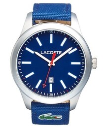 LACOSTE | Lacoste 'Auckland' Canvas Strap Watch, 44mm(アナログ腕時計)