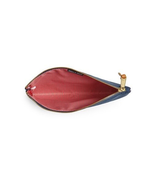 Herschel Supply（ハーシェルサプライ）の「Herschel Supply Co. 'Network - Medium' Canvas Pouch（バッグ・メンズ・Navy・10 1/2"W x 6 3/4"H x 1/2"D.）」の3枚目の写真