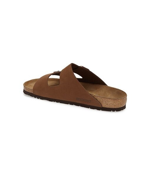 BIRKENSTOCK(ビルケンシュトック)の「Birkenstock 'Arizona' Leather Slide Sandal (Men)(サンダル・メンズ・Cocoa・13 D/14 D/9 D/6 D/10 D/17 D/12 D/15 D/11 D/8 D/16 D/7 D)」の3枚目の写真