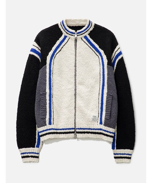 Knit Zip-up Cardigan